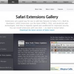 Apple schaltet "Safari Extensions Gallery" auf