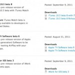 Apple gibt iTunes 10.5 Beta 8 und iWork for iOS Beta 3 für Entwickler frei